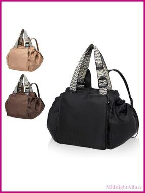 Expandable Unisex Foldable Shoulder Bag Water Repellent Travel Crossbody